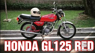 DIJUAL Honda GL125 1982 Red (SOLD)