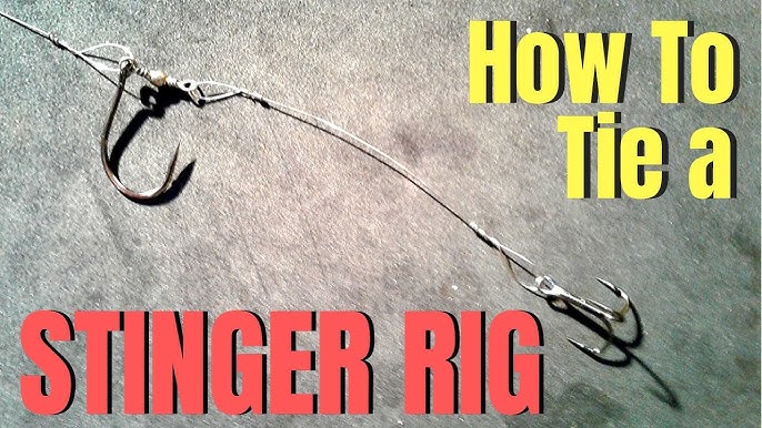 Stainless Steel Wire Stinger Rig for Toothy Fish