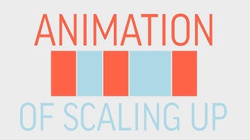 ANIMATION OF SCALING UP ON THE WEBSITE
