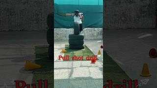 Pull shot drill #shorts #ytshorts #cricketlover #ipl #viral