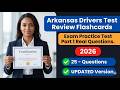 Arkansas Drivers Test Review Flashcards