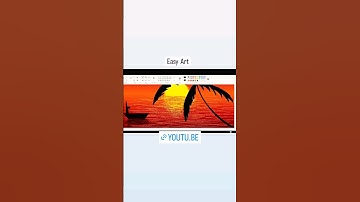 scenery    #shorts #asmr #scenery #mspaint #drawing #drawingtutorial #beach #sunset #digitalart