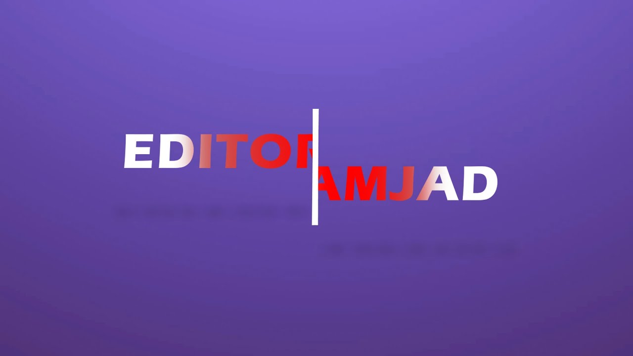 Alpha Matte Text Reveal Animation in After Effects | After Effects Tutorial | Text Animation