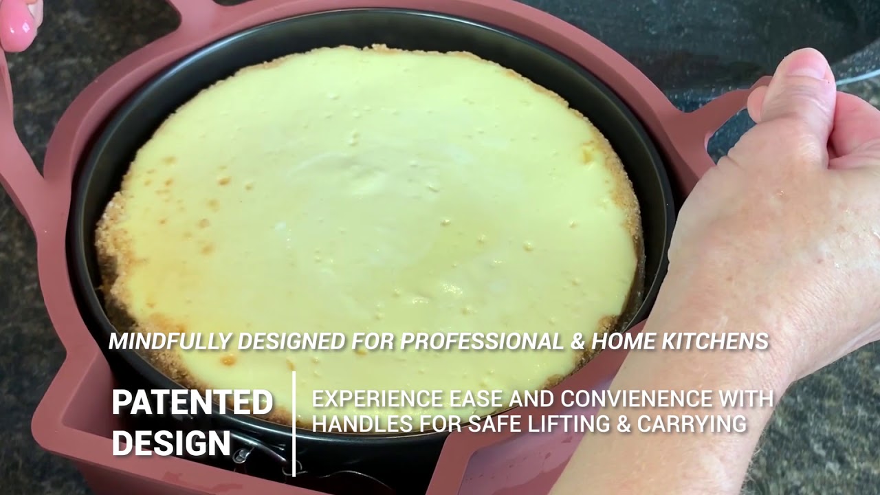 Bake the Perfect Cheesecake with Silicone Springform Pan Protector