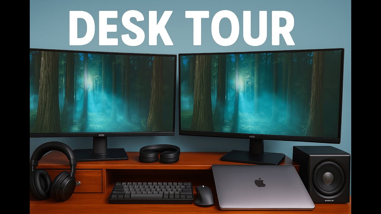 How two Monitors align with Macbook M4 Pro - YouTube