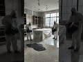 FLOOR DESIGN Luxury kitchen transformation#floortransformation