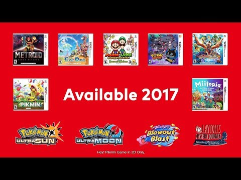 Vidéo: Gamme De Lancement De Jeux Nintendo 3DS UK