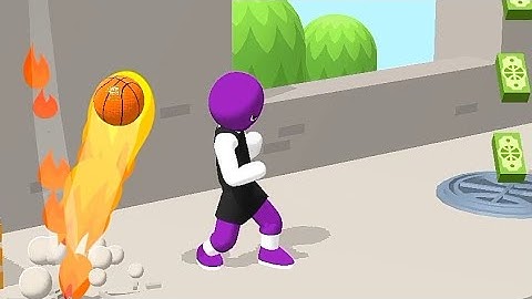 Bounce Dunk Gameplay Walkthrough (iOS,Android) BIG UPDATE APK GAME All Levels