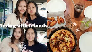 Outing with friends and visiting pizza?hut evening friends outingwithfriends Tripuravlog