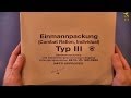 MRE Review - German Army Combat Ration - EPA Type III