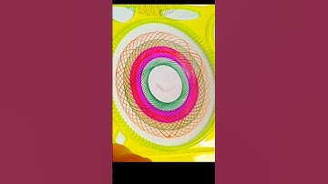 Spirograph art design ll childhood  memoirs of asmr sound #spirographdesignpattern #artanddesign