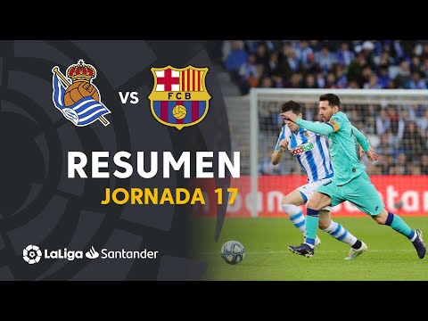 Resumen de Real Sociedad vs FC Barcelona (2-2)