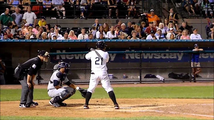 Ducks Bryant Nelson Batting Vs BlueCrabs 7/30/13 HD
