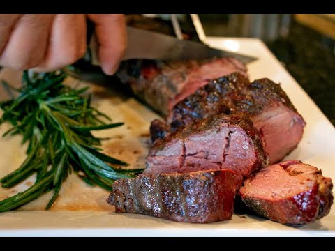 Smoked Beef Tenderloin Reverse Sear - YouTube