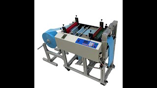 Automatic Fabric Cutter Stacking Receiver Fabric Roll to Sheet Cutting Machine