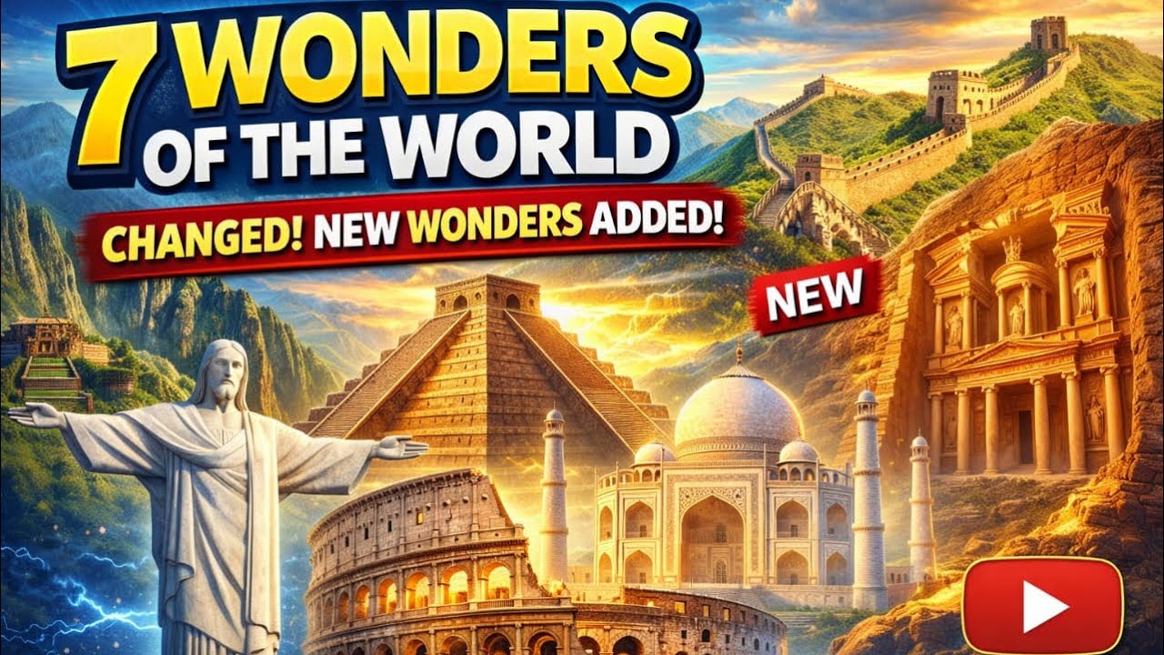 The 7 Wonders of the World 🌍 | Secrets, History & Mysteries