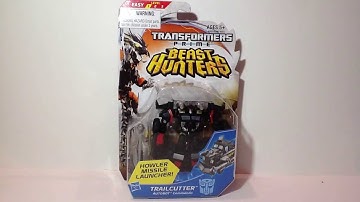 Video Review of the Transformers Prime Beast Hunters Cyberverse Commander Class Trailcutter