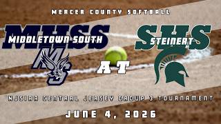 High School Softball | NJSIAA CJ G3 | Middletown South Eagles at Steinert Spartans 6/4/26