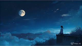 “Peaceful Night Sky Loop | Calm Ambient Music for Relaxing & Sleeping #nightvibes #aesthetic #lofi”