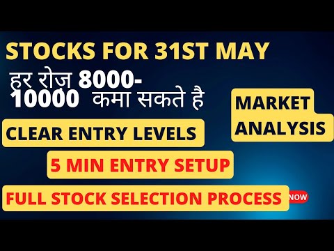 best intraday stocks for 31st may 2023| market analysis - YouTube