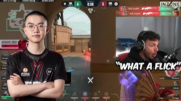 SEN Tarik REACTS To EDG Zmjjkk (kang kang) INSANE OP FLICKS In VCT Champions