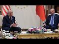 WATCH: Trump says in Erdogan meeting that U.S. will lift Turkey sanctions, consider selling F-35s