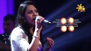 Video thumbnail of "Oba Ma Hamuwuna Da Sashika Nisansala with Hiru TV music program"