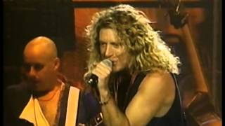 Video thumbnail of "Jimmy Page & Robert Plant - Hey Hey What Can I Do - Albuquerque New Mexico 1995"