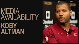 Koby Altman End-of-Season Media Availability