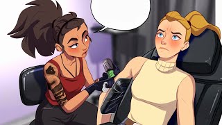 Adora Gets Her First Tattoo AND A Date | She Ra Comic Dub