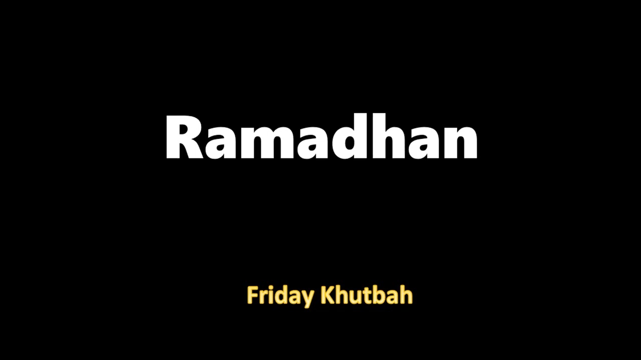 Ramadan, what is it and what to do?