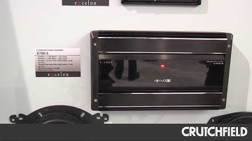 Kenwood Excelon X-series Amplifiers Overview | Crutchfield Video