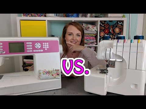 Video: Was Ist Besser Nähmaschine Oder Overlocker?