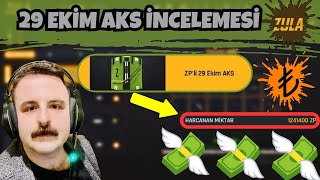 1MİLYON ZP GİTTİ 29 EKİM AKS İNCELEMESİ🧐ZULA!!!