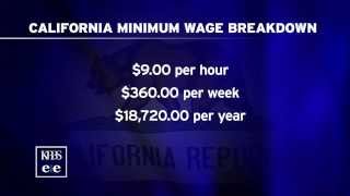 California minimum wage increases to $9 per hour on july 1