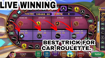 Car roulette 10.000rs to? | high B.e.t.t.i.n.g.| GAMEPLAY CAR ROULETTE UNLIMITED TRICK💰 😱