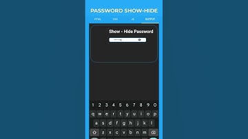 PASSWORD SHOW-HIDE | #shorts #html #css #javascript #coding @mswminthn