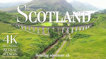 Relaxing Music & Breathtaking Scenery of Scotland | 4K Nature & Ambient Sounds 🎶