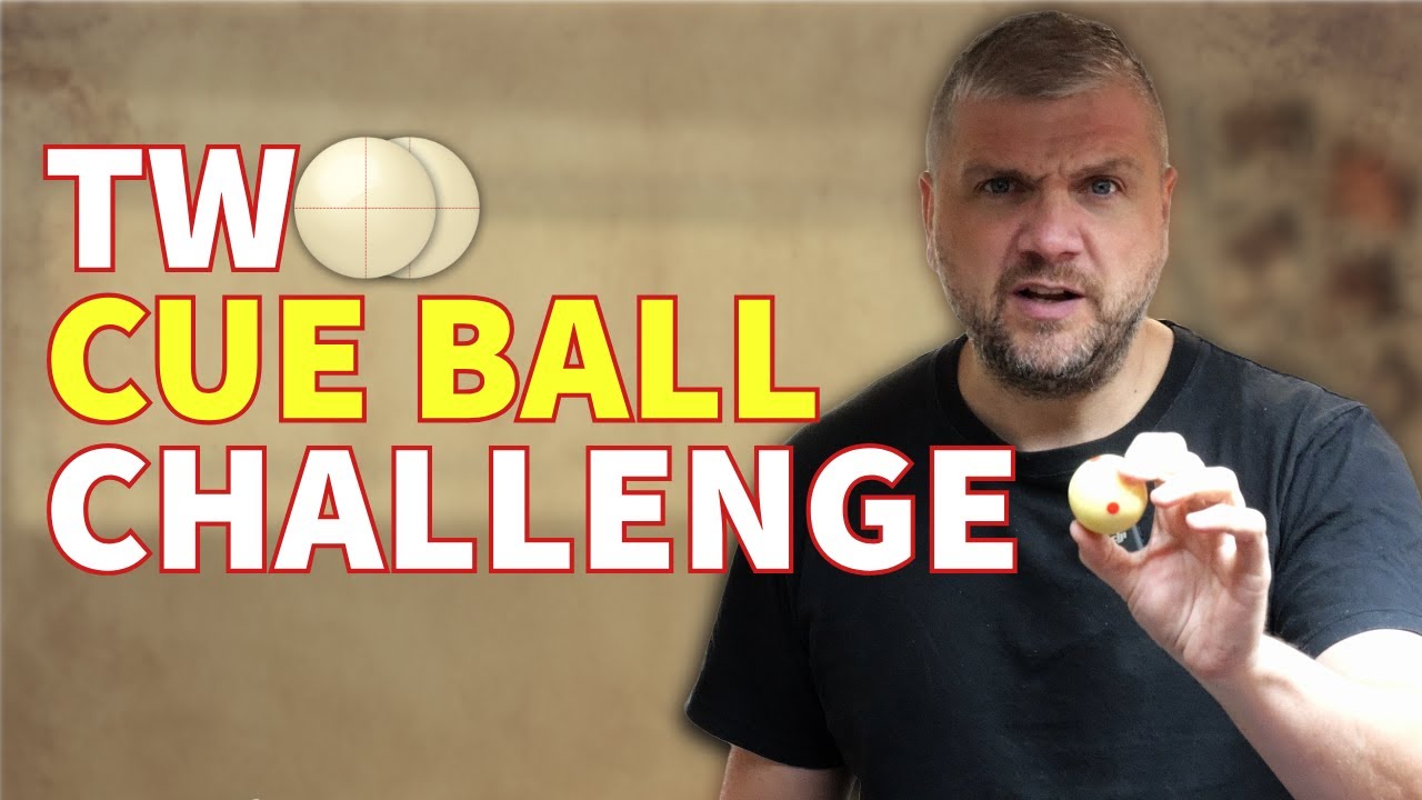 Image of video the Can I complete the Two Cue Ball Challenge? | 8 Ball pool tips and techniques 5
