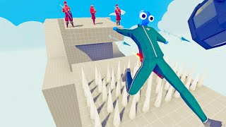 DEADLY BLOW WITH A SLEDGEHAMMER INTO SPIKES | TABS - Totally Accurate Battle Simulator