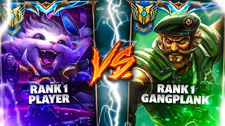 RANK 1 GANGPLANK FACES OFF AGAINST THE RANK 1 PLAYER...