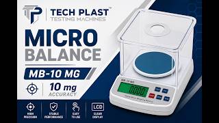 10 mg Weighing Balance (MB-10MG) | GSM Balance | High Precision Laboratory Balance | Manufacturer