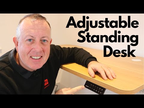 Height Adjustable Standing Desk - Assembly and Review