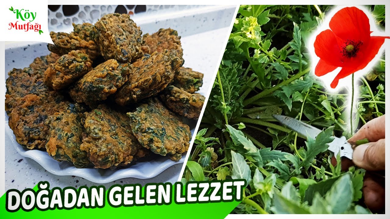 Gelincik Otundan Köfte Nasıl Yapılır ? Gelincik Köftesi Yapımı | Emine'nin Köy Mutfağı