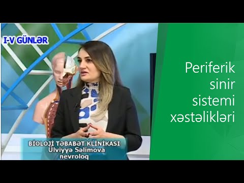 Periferik sinir sistemi xəstəlikləri hansılardır?