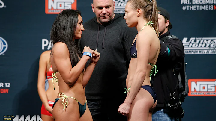 TUF 20 Finale Weigh-ins: Carla Esparza vs. Rose Na...