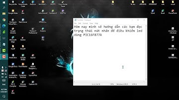 Nút nhấn PIC16F877A | Button PIC16F877A