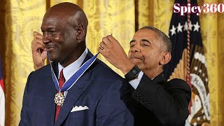 Michael Jordan receives Presidential Medal of Freedom......