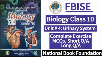 Class 10 Biology Unit 4 Complete Exercise | New Syllabus 2025|LearnOnlineWithAnum
