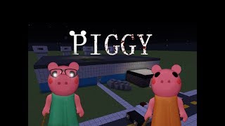 [Tutorial] ROBLOX PIGGY - How to build The Station in Minecraft! Piggy - Chapter 2